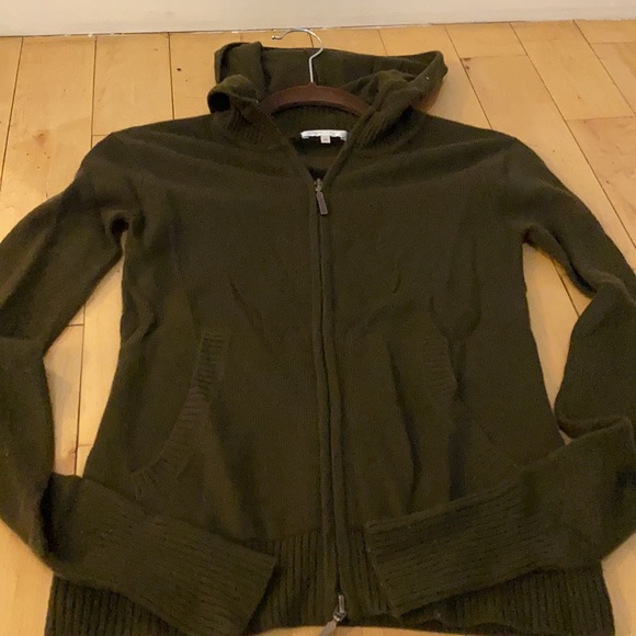 Vince Cashmere Cardigan Hoodie Sz XS - Picture 14 of 16